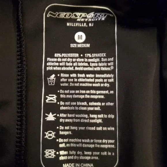 NWOT Unisex Sz M Neosport Wetsuit - Picture 5 of 6